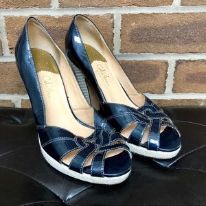 Vintage! Navy blue Cole Haan Collection pumps